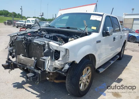 2007 Ford F-150 Lariat/Xlt z USA, uszkodzony, nr VIN 1FTPW12V87KC48233